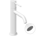 Umyvadlová stojánková baterie Espirit BeCool ES 012.01 - ES 012.11WV Umyvadlová stojánková baterie BeCool 190 mm bez výpusti, White Velvet X070395