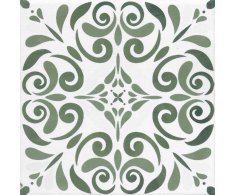 Tonalite Aquarel Decoro Vega Verde 15x15