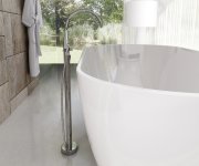 Vana Freedom O - Vana Freedom O 169x80, volně stojící, bílá, krytka odtoku bílá/černá/chrom XC00100020