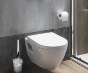 Sapho Závěsné Wc Nera S Podomítkovou Nádržkou A Tlačítkem Schwab, Bílá