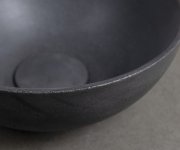 Sapho Minor Betonové Umývátko Na Desku, ø 26cm, Antracit Mat
