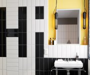 Obklad Equipe Metro White 7,5x30 - bílá