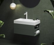 SD Lite 80 L/P skříňka pod umyvadlo - SD Lite 80 P skříňka pod umyvadlo Grey Green X000001888