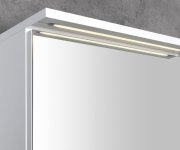 Aqualine Kawa Strip Galerka S Led Osvětlením 50x70x22cm, Bílá