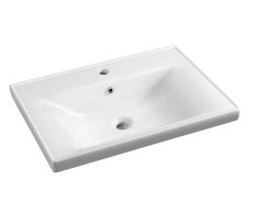 Aqualine Sava 60 Keramické Umyvadlo Nábytkové 60x46cm, Bílá