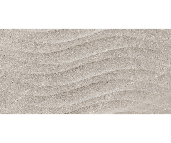 Dekor jako kámen Piemme Journey Wave Cumbria 30x60 Nat. Rett. - šedá