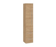 Mereo Bino, Koupelnová Skříňka Vysoká 163 Cm, Levá, Dub Arlington