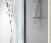 Aqualine Walk-in Zástěna Jednodílná K Instalaci Na Zeď, 900x1900mm, Sklo Brick