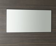 Sapho Arowana Zrcadlo V Rámu 100x50cm, černá Mat