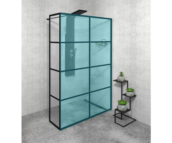Gelco Cure Black Přídavný Panel 350mm, čiré Sklo