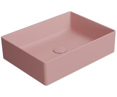Gsi Kube X Keramické Umyvadlo Na Desku, 50x37cm, Blush Mat