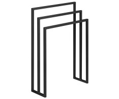 Sapho Ska Stojan Na Ručníky 550x800x200mm, černá Mat