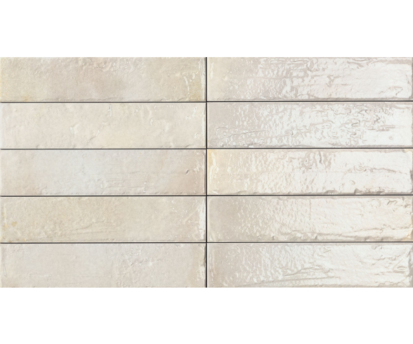 Dlažba jako cihla CIR City Ivory 6,5x29 Luc. - béžová
