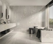 Dlažba jako kámen Saime Shine Perla 60x60 Luc. Rett. - šedá