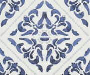 Retro dekor La Fenice Polveri Vietresi Wall Decoro Forio 22,5x22,5 - Mix