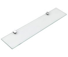 Aqualine Samba Skleněná Polička 500mm, Chrom