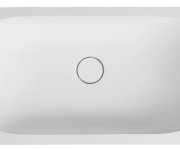 Sapho Impala Umyvadlo Pod Desku, Rockstone, 58,8x35,5cm, Bílá Mat
