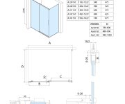 Polysan Altis Obdélníkový Sprchový Kout 1200x900 Mm, L/p Varianta