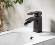 Sapho Ginko 35 Stojánková Bidetová Baterie, černá Mat