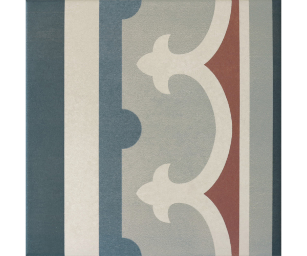 Retro dlažba Equipe Caprice Saint Tropez Border 20x20