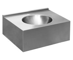 Nofer Závěsný Pult S Umyvadlem 550x270x550 Mm, Nerez Mat
