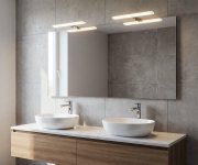 Aqualine Seca Zrcadlo S Broušenou Hranou 120x80cm, Cu Free