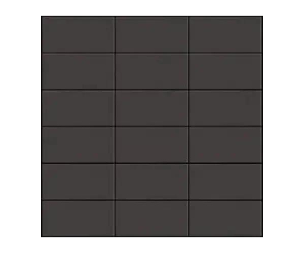 Mozaika Appiani Seta Cacao 30x30 (5x10) Matt. - hnědá
