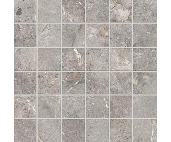 Mozaika jako kámen EdimaxAstor Golden Age Mosaico Grey 30x30 Matt. Rett. - šedá