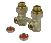 Klum šroubení Připojovací K Radiátorům, Vekolux, Přímé, 3/4"