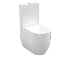 Kerasan Flo Wc Kombi, Spodní/zadní Odpad, Bílá
