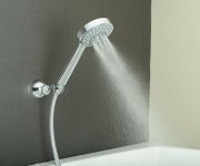 Sapho Ruční Masážní Sprcha, 5 Režimů Sprchování, Průměr 110mm, Abs/chrom