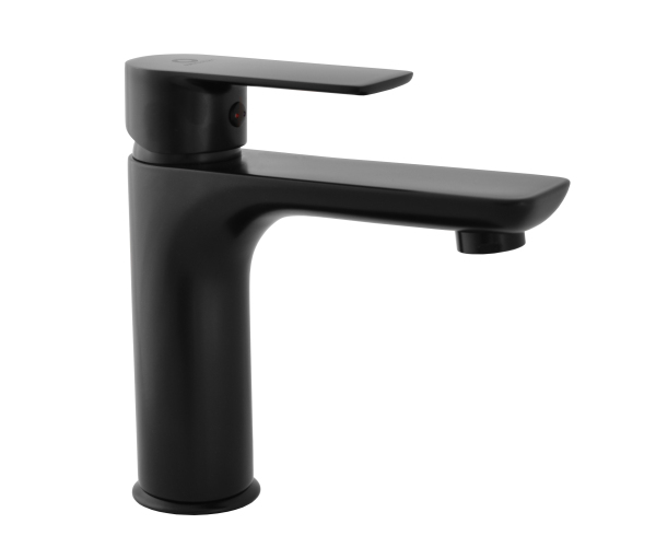 Umyvadlová baterie bez výpusti VLTAVA Černá - matná 1/2" VT428.5CMAT