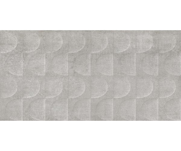 Dekor jako kov Azuvi Oxide Luxe Iron 30x60 Mat. Rett. - stříbrná