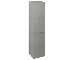 Sapho Espace Skříňka 35x172x32cm, 2x Dvířka, Levá/pravá, Dub Stříbrný