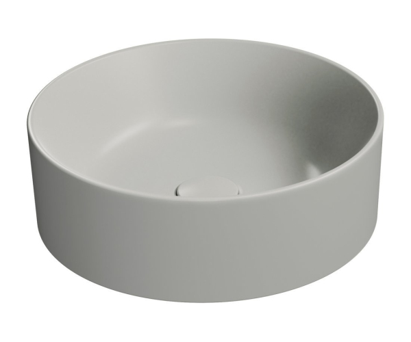 Gsi Kube X Keramické Umyvadlo Na Desku, Průměr 40cm, Cenere Mat