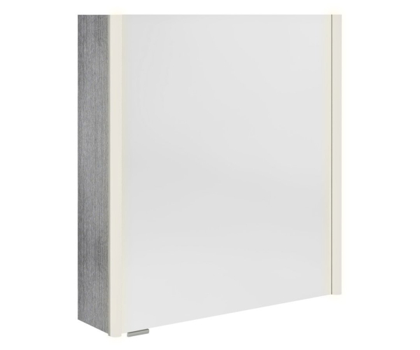 Sapho Alix Galerka S Led Osvětlením 66x70x17,5cm, Levá/pravá, Dub Stříbrný