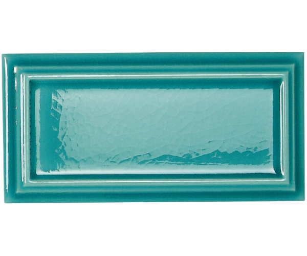 Obklad APE Hamptons Orient Acqua Crackled 6,5x13 - tyrkysová