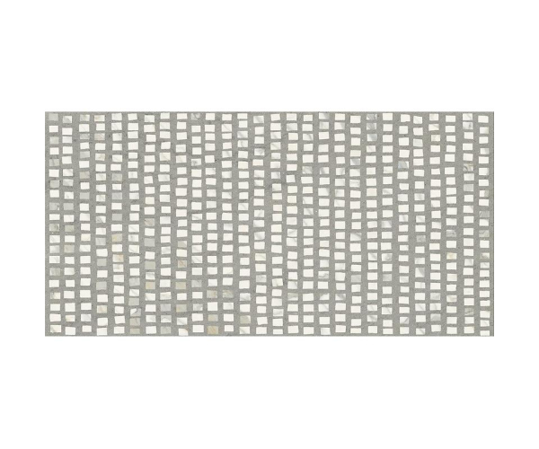 Dlažba jako mramor Fioranese Marmorea Bianco Calacatta effect DECO 74x148 Luc. Rett. - šedá