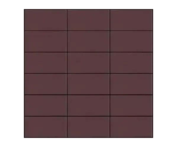Mozaika Appiani Seta Marsala 30x30 (5x10) Matt. - vínová