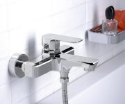 Sapho Spy Nástěnná Vanová Baterie, Chrom