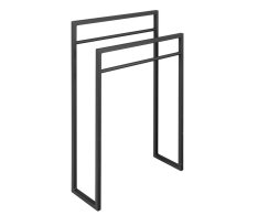 Sapho Ska Stojan Na Ručníky 550x790x200mm, černá Mat