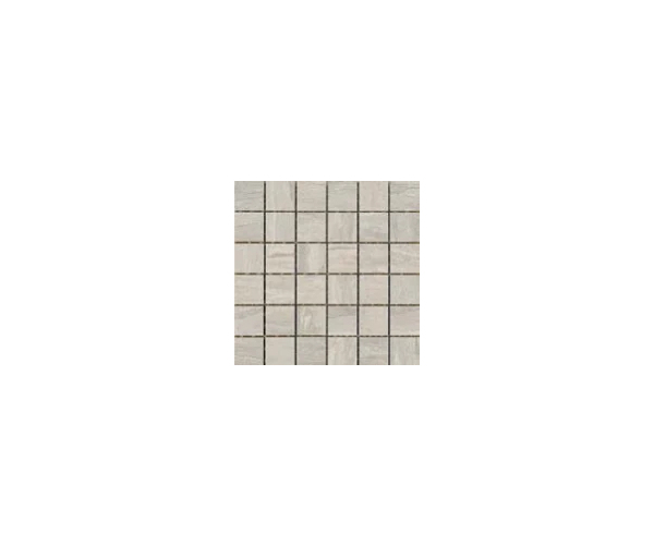 Mozaika jako kámen Coem Wide Gress++ Versatile Vein Mosaico 5x5 Grigio 30,2x30,2 Luc. Rett. - šedá