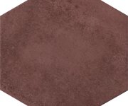Dlažba jako beton CIR Materia Prima Jewel Esagona 24x27,7 - vínová