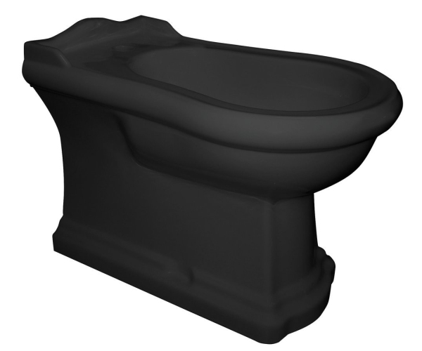 Kerasan Retro Bidet Stojící 39x61cm, černá Mat