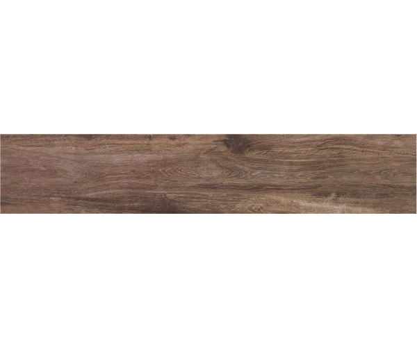 Dlažba jako dřevo Alaplana Shireen Mocca 23x120 rett. - hnědá (skladem)