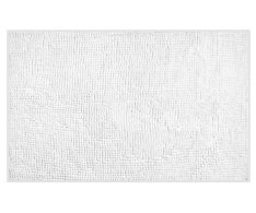 Aqualine Chenill Koupelnová Předložka 50x80cm, 100% Polyester, Bílá