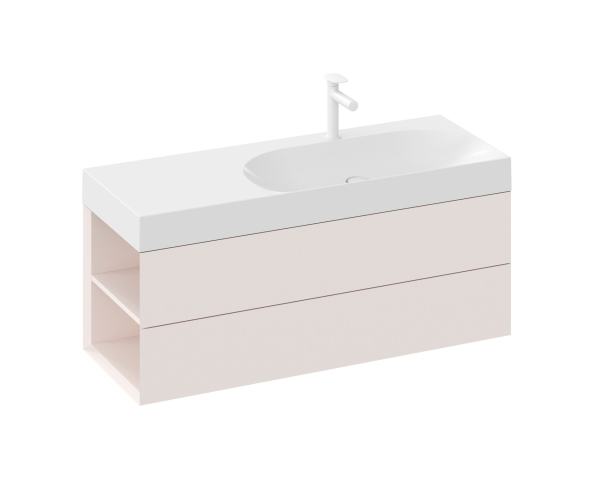 SD Lite 120 L/P skříňka pod umyvadlo - SD Lite 120 L skříňka pod umyvadlo Alabaster Pink