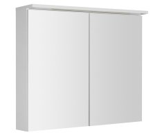 Aqualine Kawa Strip Galerka S Led Osvětlením 80x70x22cm, Bílá