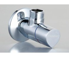 Rohový Ventil M1/2 X M3/8 Sítko, S Keramickou Kartuší, Modrý - Fanski