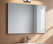Aqualine Seca Zrcadlo S Broušenou Hranou 50x70cm, Cu Free